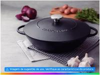 Panela Wok Antiaderente de Ferro Tramontina Trento 32cm P - 2