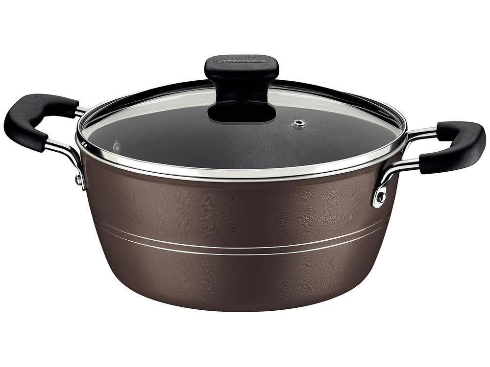Caçarola Tramontina Antiaderente com Tampa Avelã 2,4L 20cm Sicilia - 1