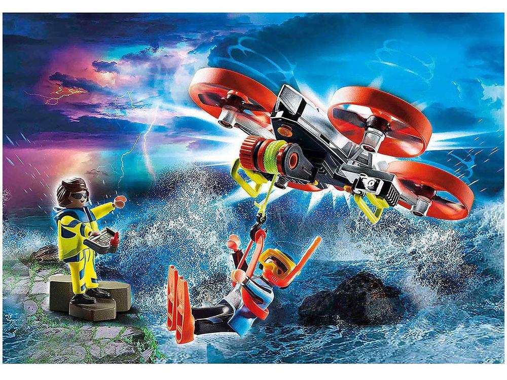 Playset City Action Drone Resgate de Mergulhador - 4