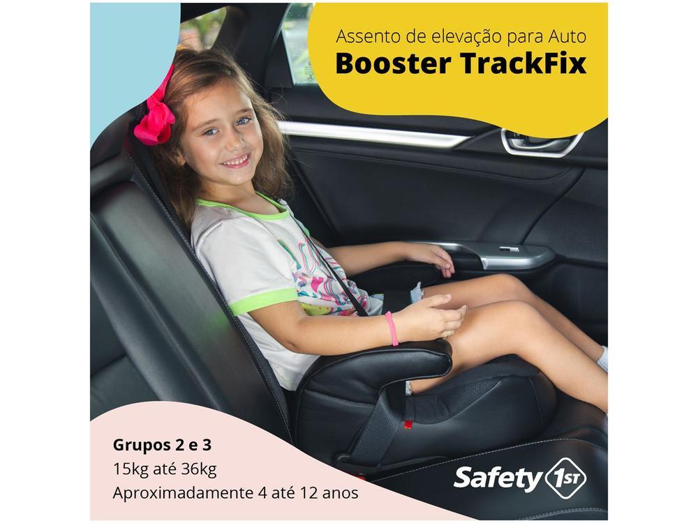 Assento de Elevação Safety 1st Booster TrackFix com Base Isofix até 36kg Preto - 8