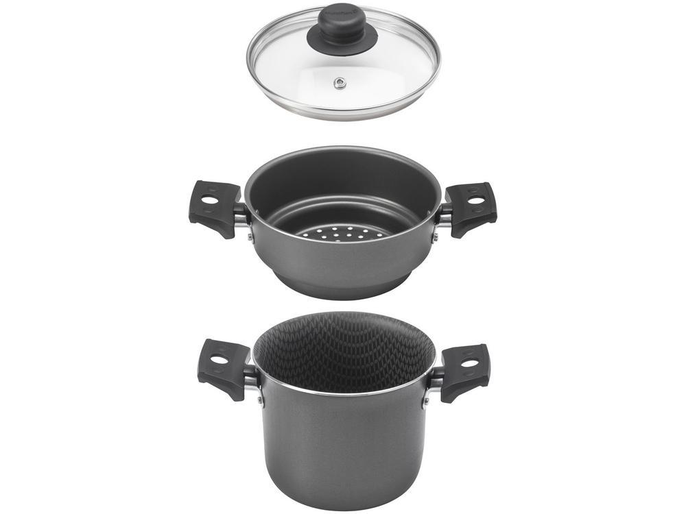 Cozi Vapore Multiflon Alumínio Antiaderente 14cm - 2