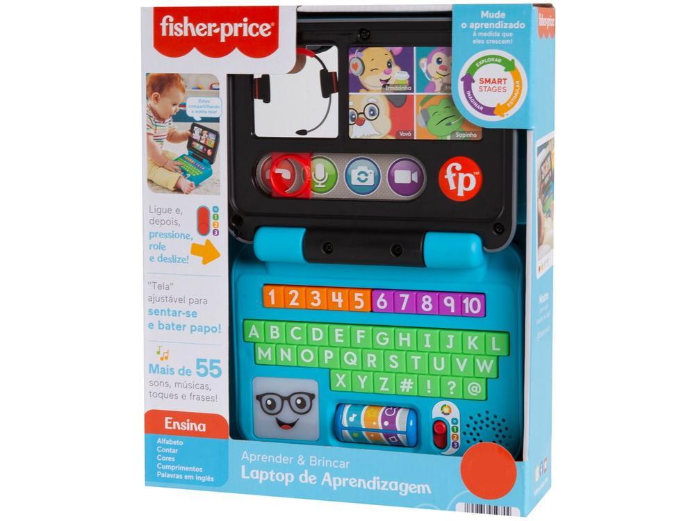 Laptop Infantil Aprender e Brincar Emite Som - 5