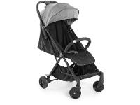 Carrinho de Bebê Com Fechamento Automático Jamby até 15kg Preto e Cinza Dzieco - 1