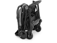 Carrinho de Bebê Com Fechamento Automático Jamby até 15kg Preto e Cinza Dzieco - 3