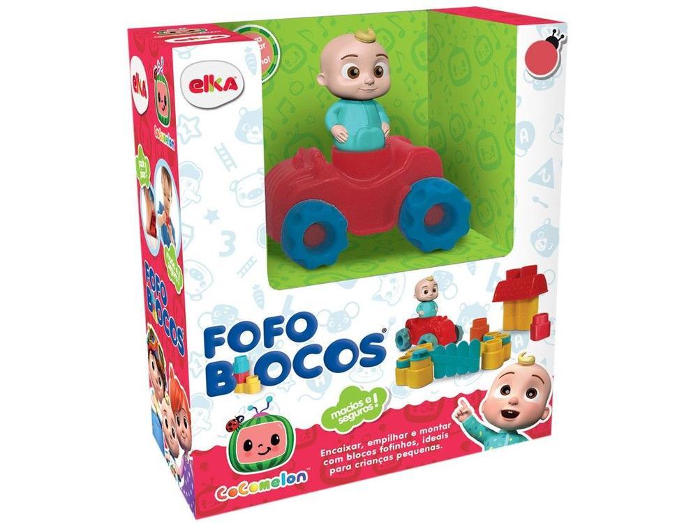 Brinquedo de Encaixar CoComelon Fofo Blocos - 1
