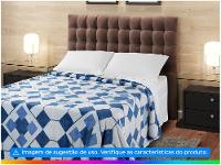 Cobertor Casal Jolitex Poliéster Azulejo