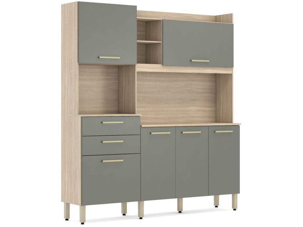 Armário de Cozinha Compacta Demóbile Select 2 Gavetas - 4