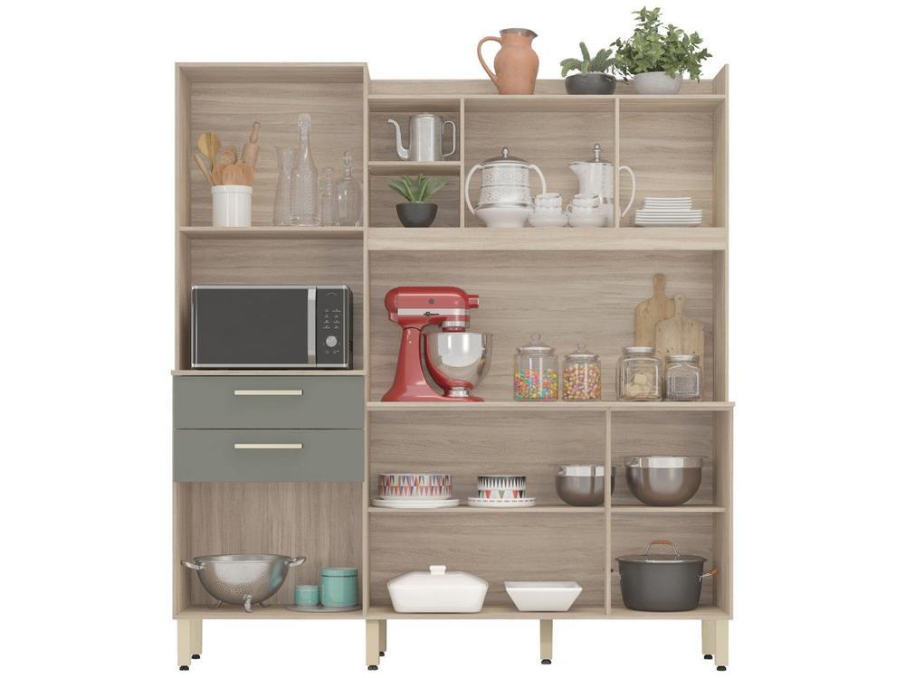 Armário de Cozinha Compacta Demóbile Select 2 Gavetas - 6