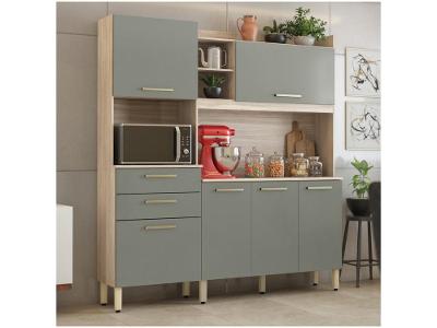 Armário de Cozinha Compacta Demóbile Select 2 Gavetas