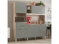 Armário de Cozinha Compacta Demóbile Select 2 Gavetas - 16