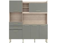 Armário de Cozinha Compacta Demóbile Select 2 Gavetas - 10