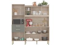Armário de Cozinha Compacta Demóbile Select 2 Gavetas - 11