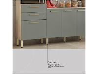 Armário de Cozinha Compacta Demóbile Select 2 Gavetas - 14
