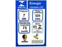 Lâmpada LED Dicróica E27 Gaya Amarela 7W - 6