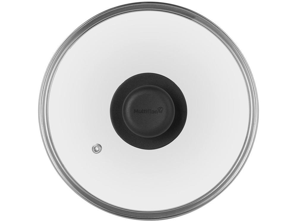 Tampa de Panela de Vidro e Inox Multiflon 28cm - 2
