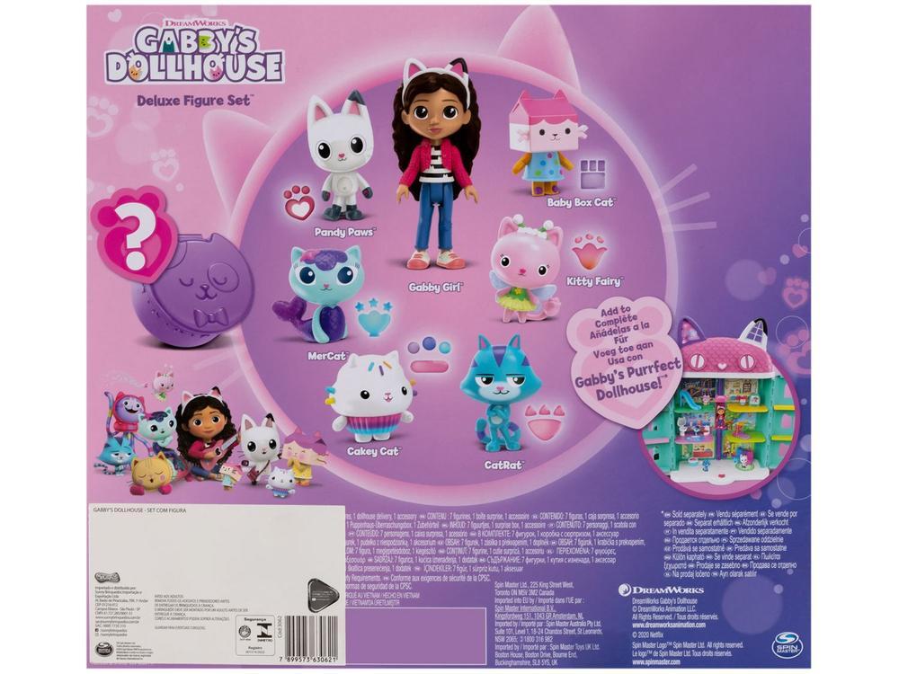Playset Gabbys Dollhouse Conjunto Deluxe - 6