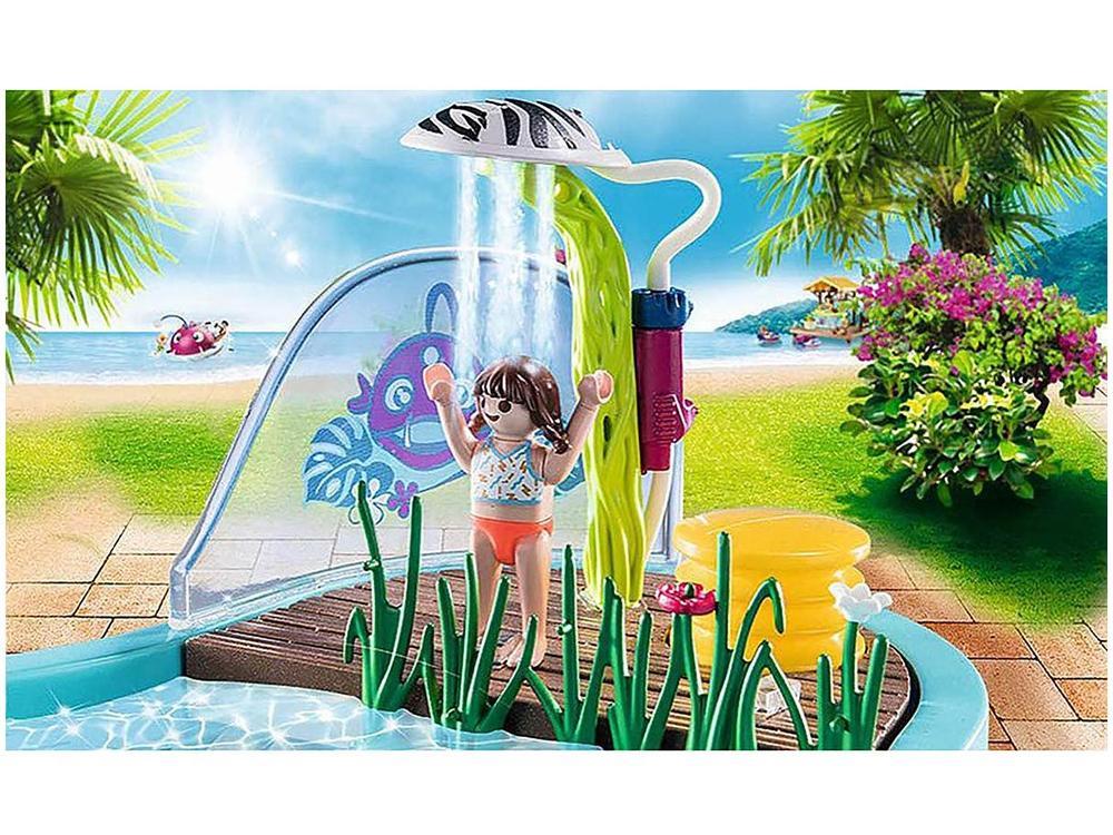 Playset Family Fun Piscina Pequena Com Esguicho - 3
