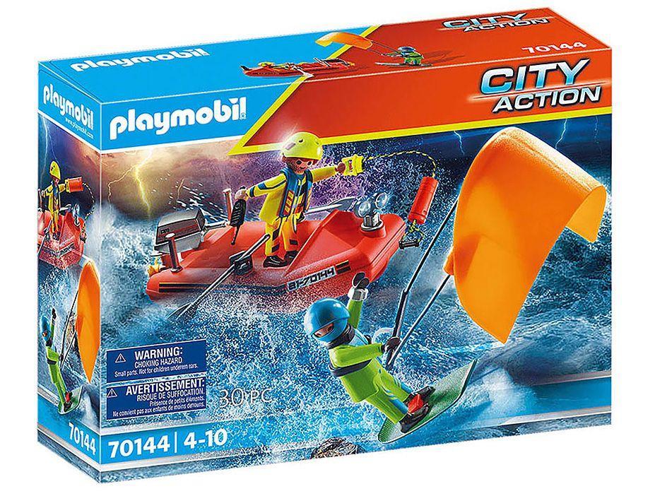 Playset Playmobil City Action Lancha de Resgate  - 1