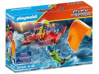 Playset Playmobil City Action Lancha de Resgate  - 1
