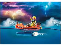 Playset Playmobil City Action Lancha de Resgate 