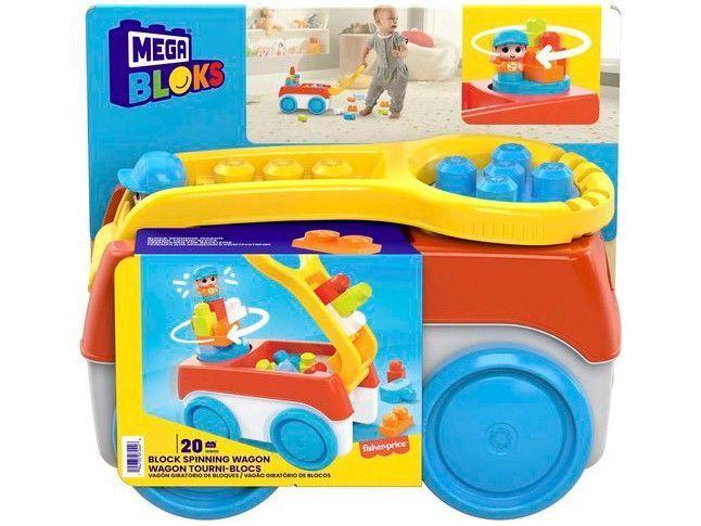 Blocos de Montar Core Mega Bloks Vagão Giratório - 10