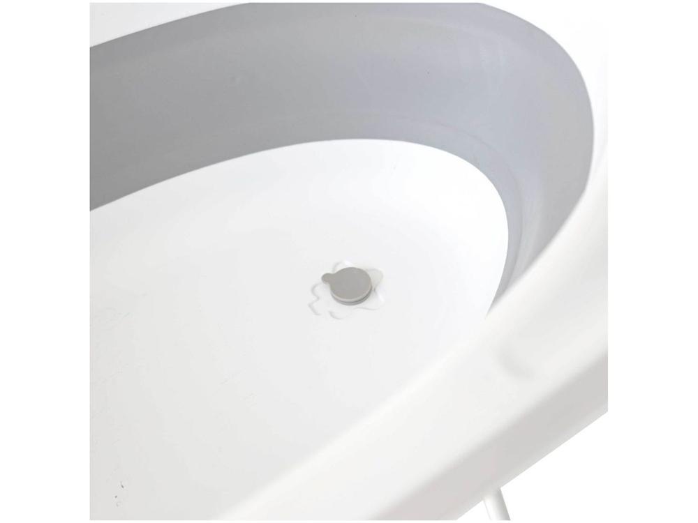 Banheira de Bebê Safety Smile Cinza 35L - 7