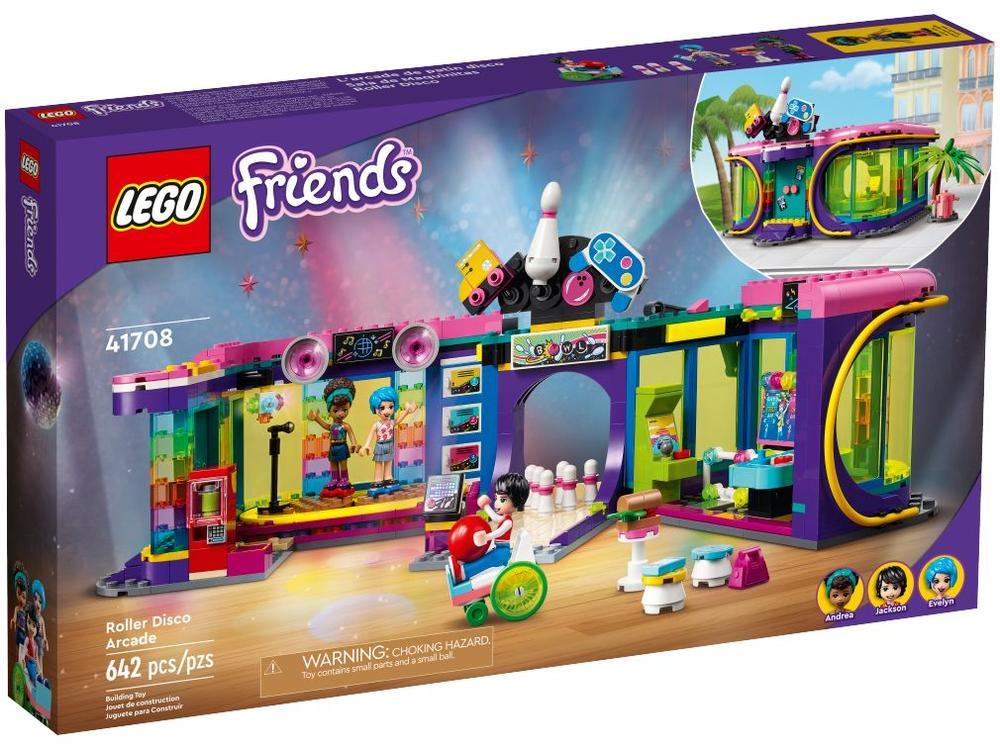 LEGO Friends Fliperama com Discoteca Giratória - 1