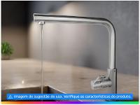 Misturador Monocomando Gourmet de Mesa  - 3