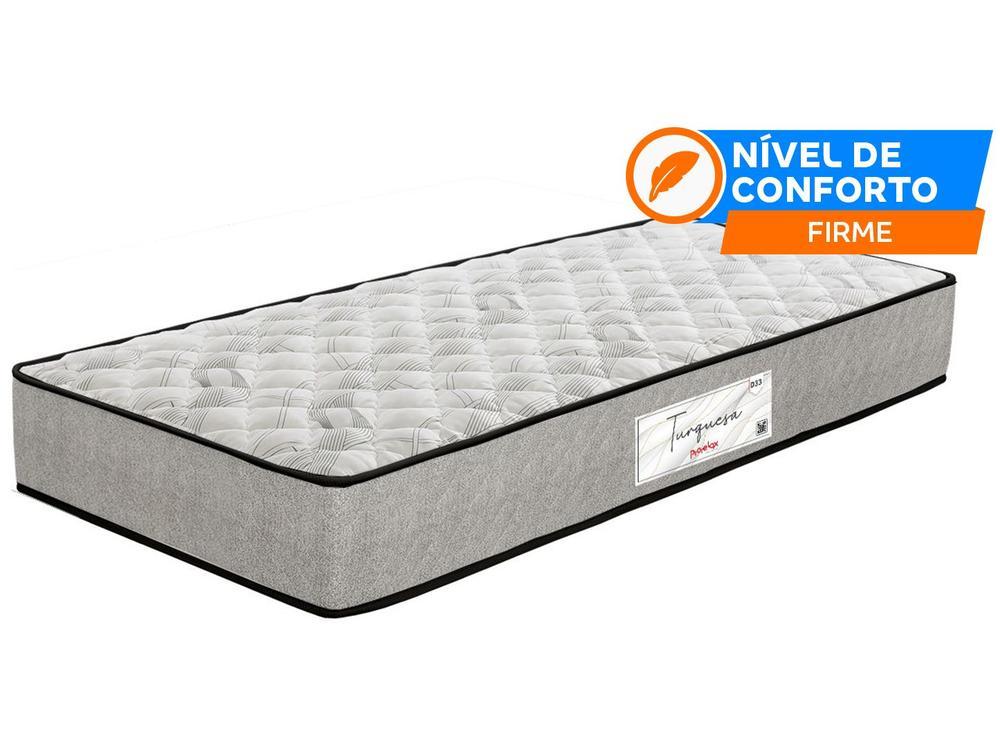 Colchão Solteiro de Espuma D33 14x88x188cm Turquesa - 2