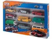 Kit Carrinhos 100 Collection Fresh Metal Maisto - 1