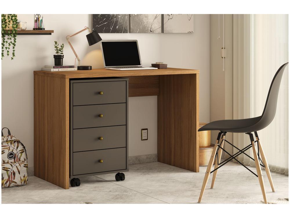 Gaveteiro para Escritório com Rodízios 4 Gavetas - 10