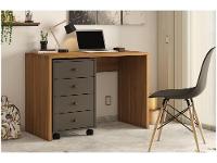 Gaveteiro para Escritório com Rodízios 4 Gavetas - 10