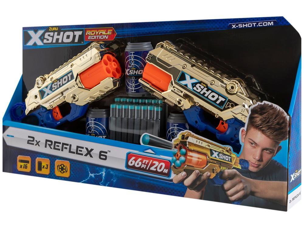 Lançador de Dardos X-Shot 2x Reflex 6 Royale - 9