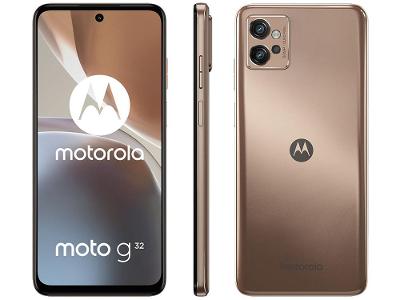 Smartphone Motorola Moto G32 128GB Rosé 4G Octa-Core 4GB RAM 6,5” Câm. Tripla + Selfie 16MP