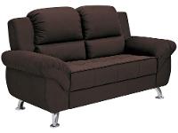 Sofá 2 Lugares Suede Marselha Linoforte - 1