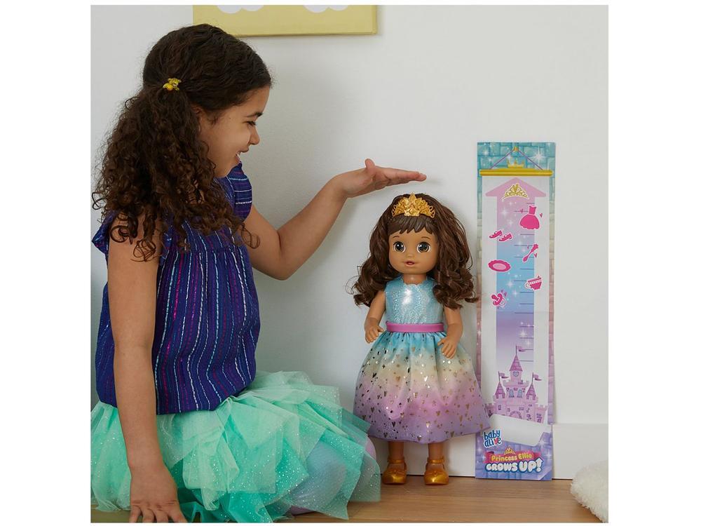Boneca Baby Alive Princess Ellie Grows Up! Morena - 2