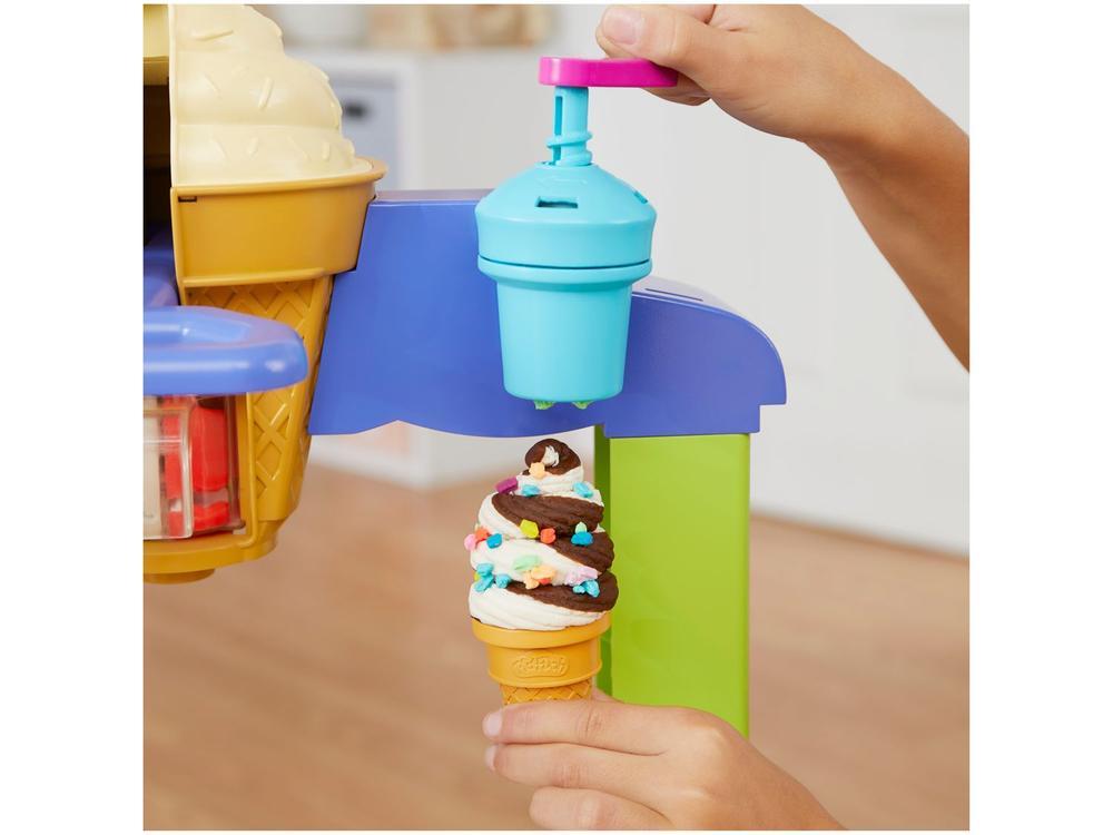 Massinha Play-Doh Super Caminhão de Sorvete - 5