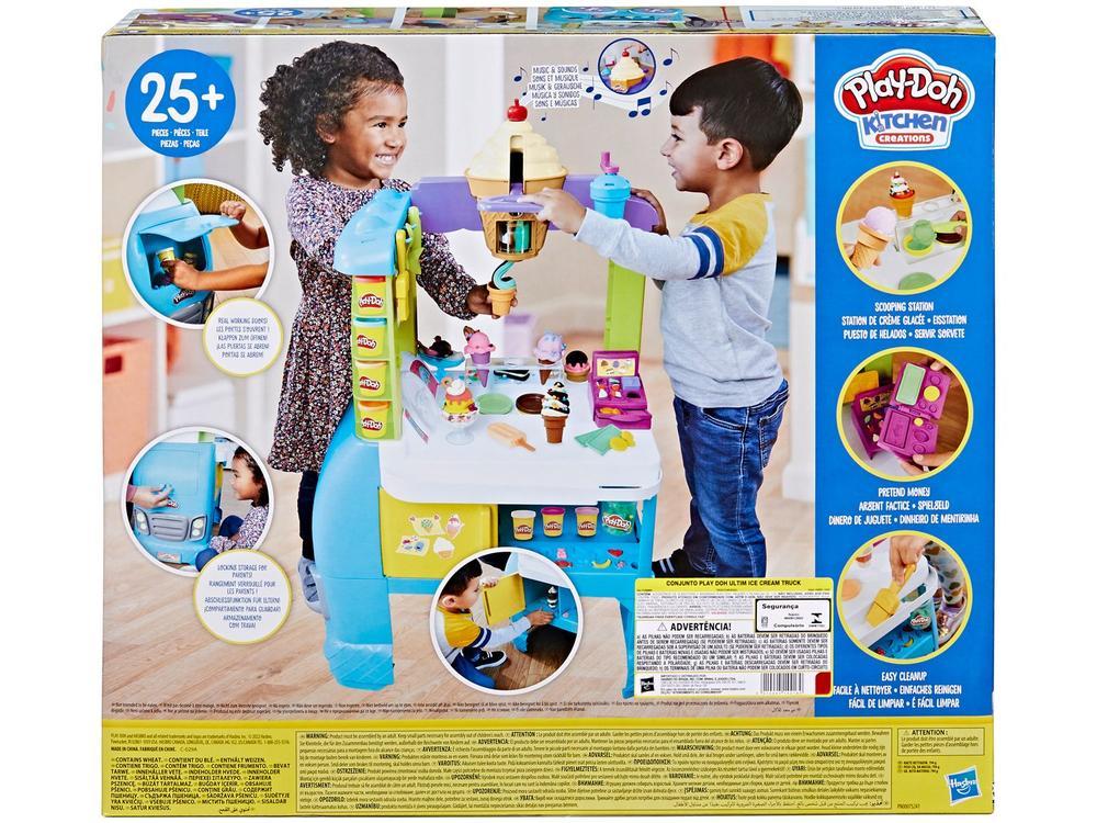 Massinha Play-Doh Super Caminhão de Sorvete - 8