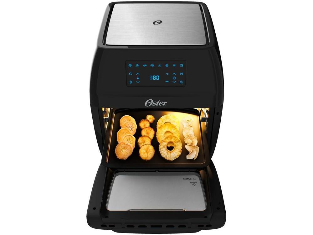 Air Fryer Oster Oven Preta com Forno 12L - 25