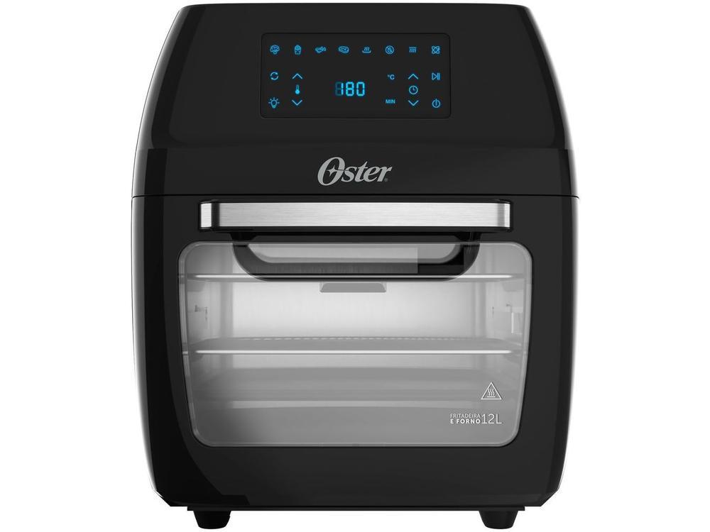 Air Fryer Oster Oven Preta com Forno 12L - 1