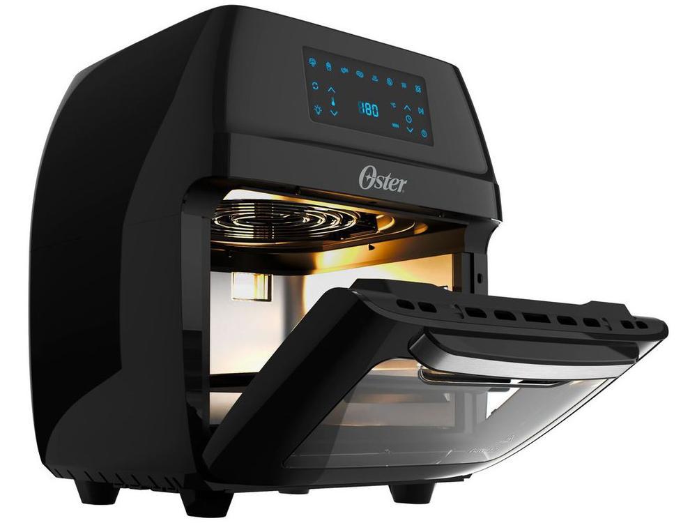 Air Fryer Oster Oven Preta com Forno 12L - 4