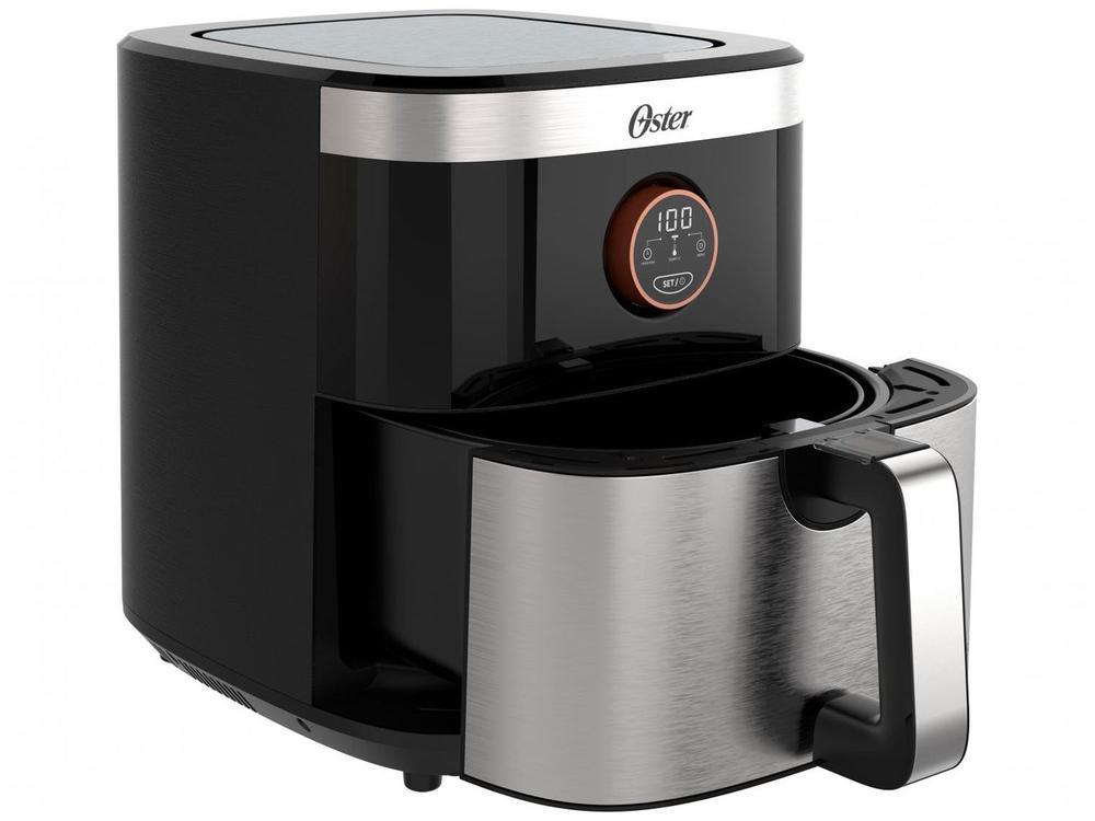 Air Fryer Oster Black Inox com Timer 4,8L - 7