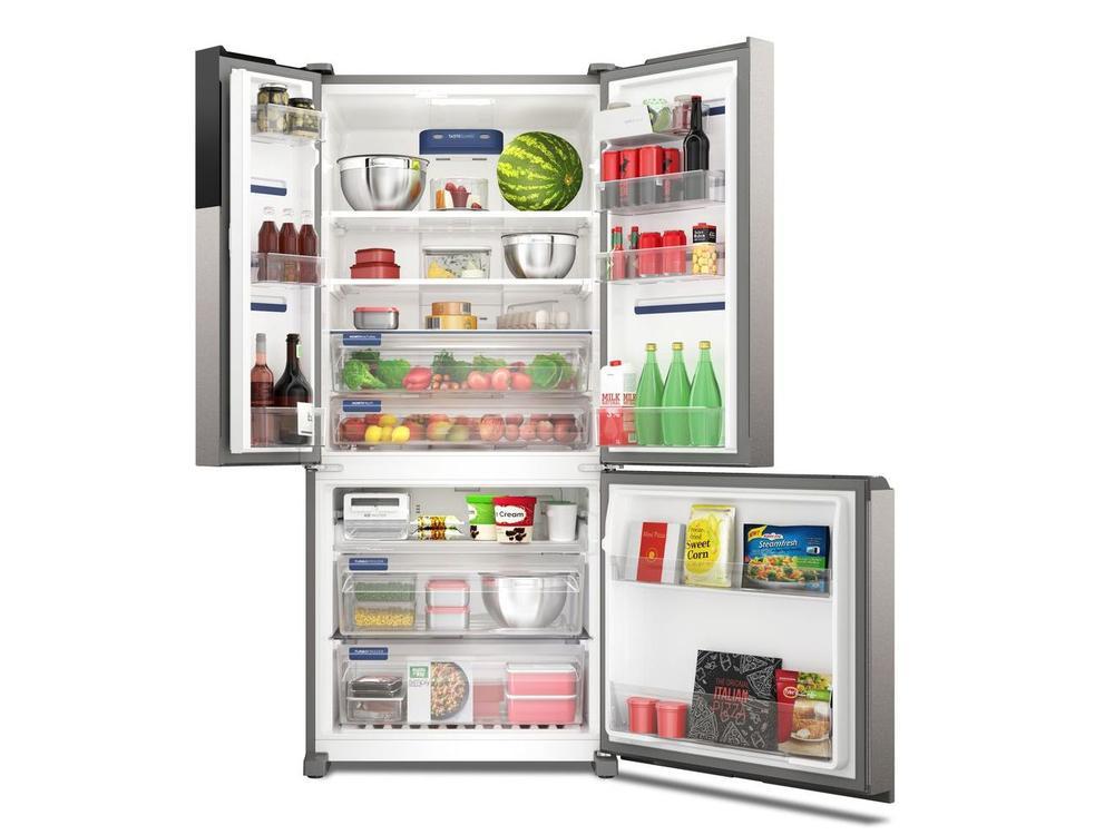 Geladeira/Refrigerador Electrolux Frost Free AutoSense 3 Portas Inox Look 590L Multidoor Efficient - 12