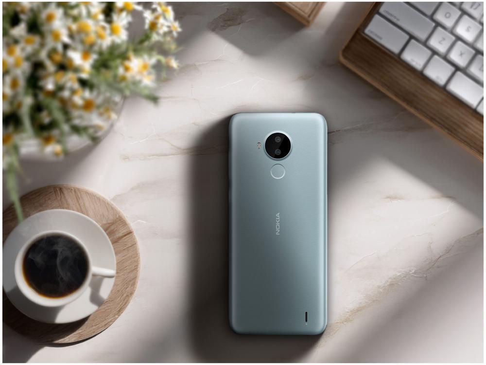 Smartphone Nokia C30 64GB Branco 4G Octa-Core 2GB RAM 6,82” Câm. Dupla + Selfie 5MP Dual Chip - 5