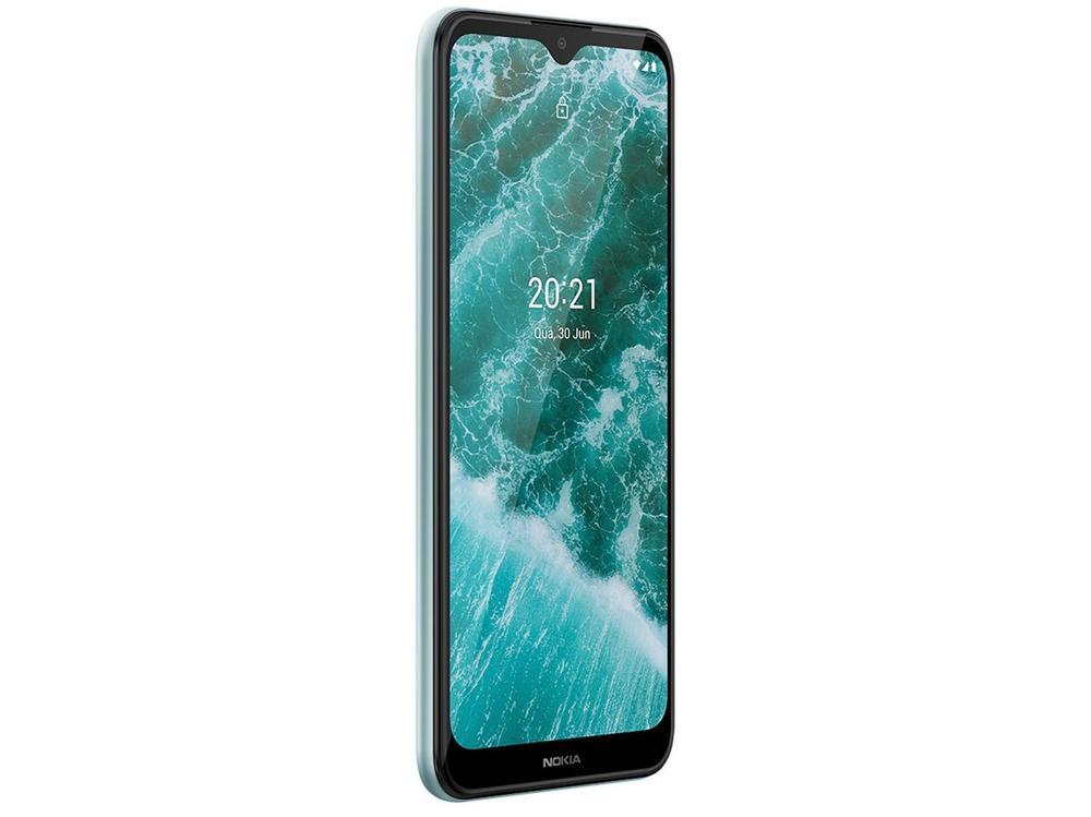 Smartphone Nokia C30 64GB Branco 4G Octa-Core 2GB RAM 6,82” Câm. Dupla + Selfie 5MP Dual Chip - 8