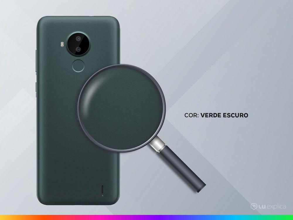 Smartphone Nokia C30 64GB Verde 4G Octa-Core 2GB RAM 6,82” Câm. Dupla + Selfie 5MP Dual Chip - 3