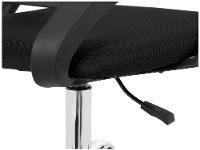 Cadeira de Escritório Diretor Giratória Preta - 9