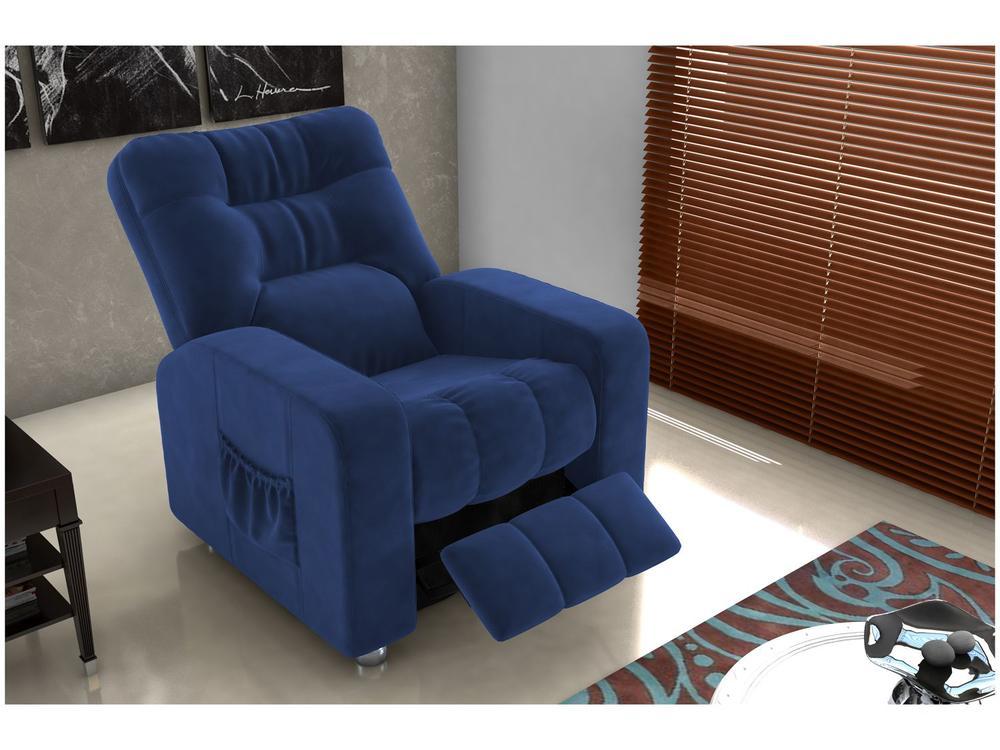 Poltrona do Papai Reclinável Moderna 3 Posições Matrix Azera - 3