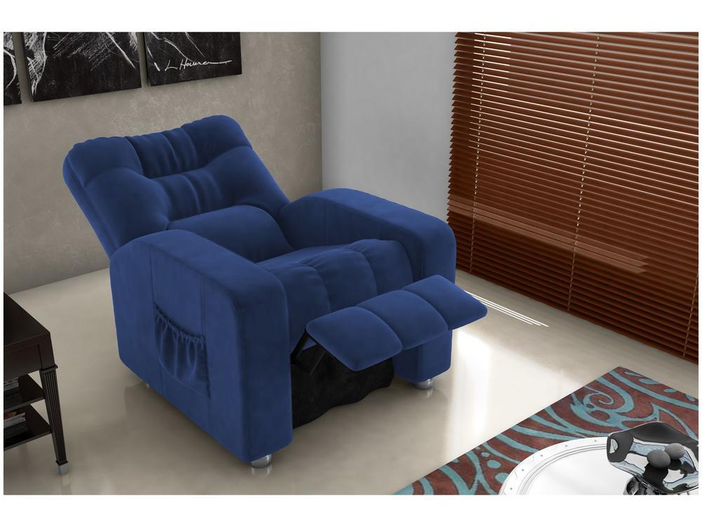 Poltrona do Papai Reclinável Moderna 3 Posições Matrix Azera - 4