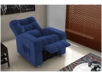 Poltrona do Papai Reclinável Moderna 3 Posições Matrix Azera